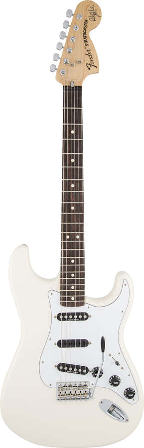 Stratocaster Signature Ritchie Blackmore RW Scalloped Olympic White