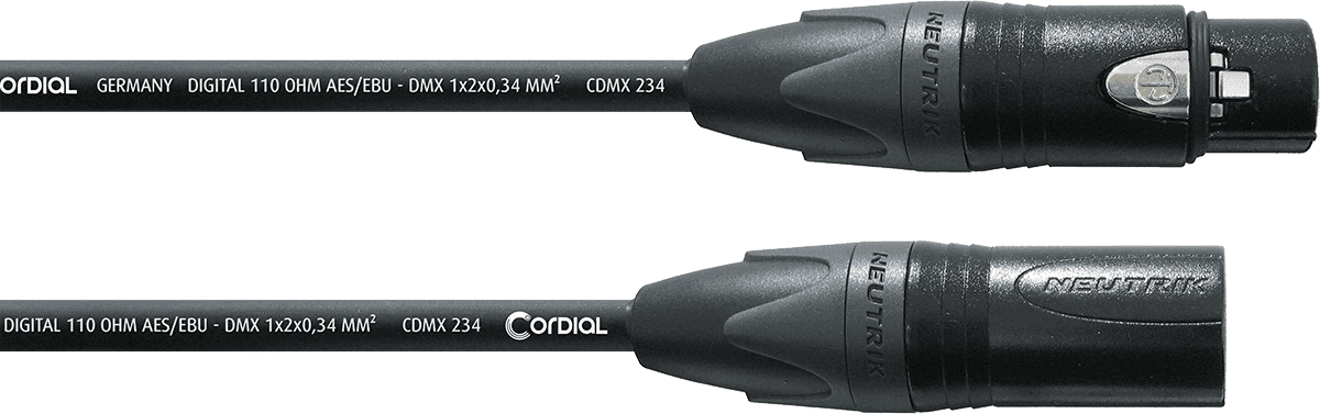 DMX-KABEL 3-PINS 10 M