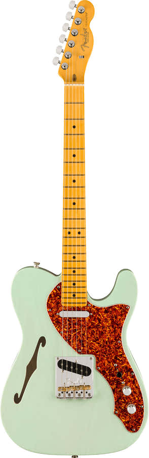 Telecaster American Professional II MN Transparant surfgroen