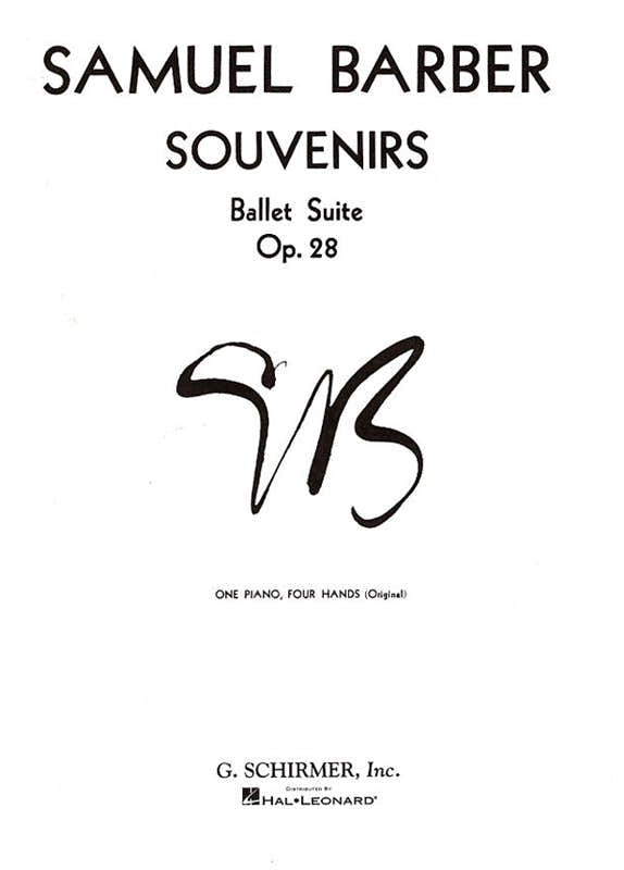 Samuel Barber - Souvenirs Op.28 - Pianoduo