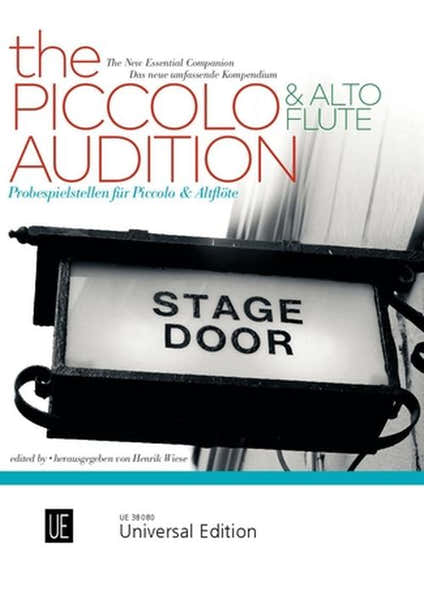 Universal Edition Henrik Wiese - The Piccolo Audition