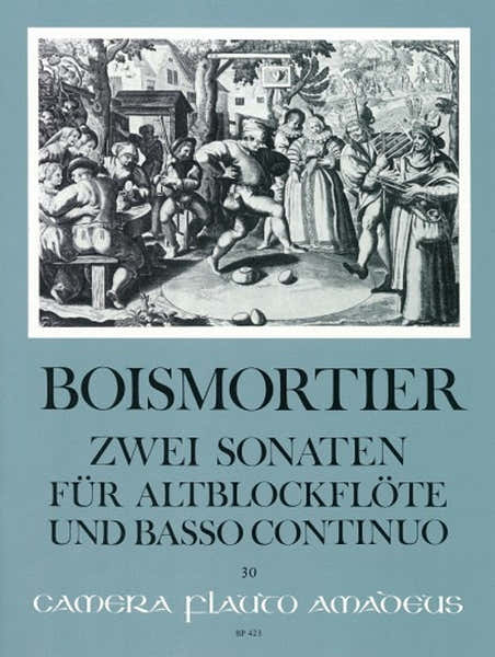 Amadeus Boismortier - 2 Sonates Op.27 - Flute A Bec & BC
