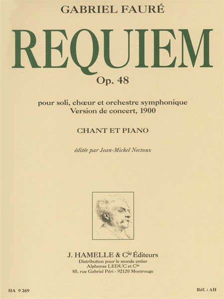 Requiem Op.48 Version 19 Piano Voix - Fauré