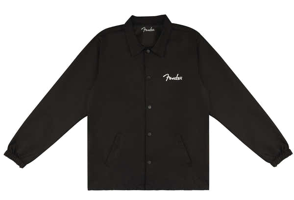 Fender Spaghetti Logo Coaches Jacket Black L