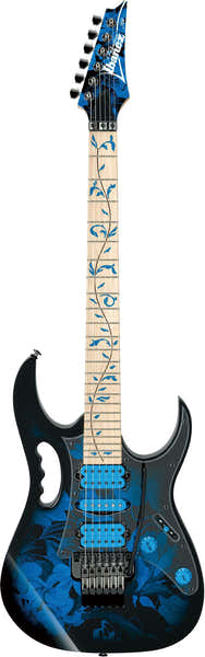 JEM77P-BFP Blauw bloemenpatroon Signature Steve Vai Premium
