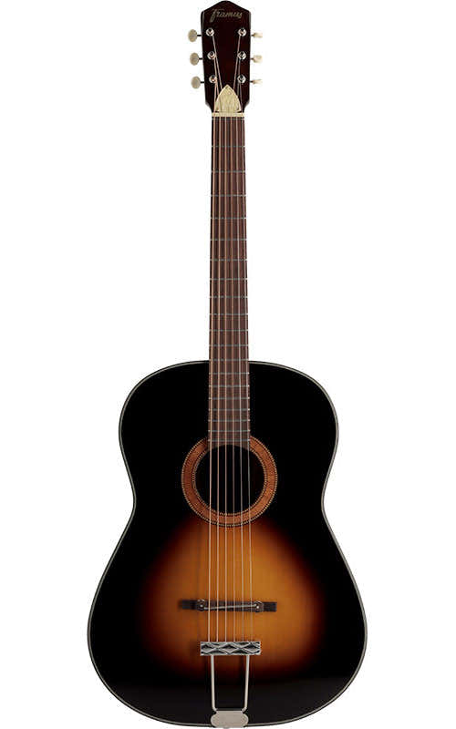 B-Stock / Vintage Hootenanny, 6-snarig - Vintage Sunburst Nitro High Polish