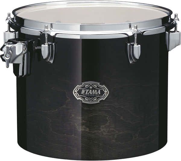Tama 12"X10"SINGLE HEAD CONCERT TOM TRANSPARENT BLACK FADE