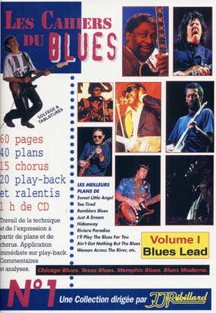 CAHIERS DU BLUES VOL.1 - BLUES LEAD + CD - GUITARE