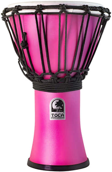 Toca Djembe Freestyle Colorsound Mat Tfcdj-7Mtph Pink Haze
