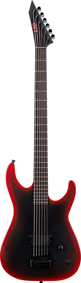 M-6 Evertune Zwart metallic Zwart-Rood Burst satijn