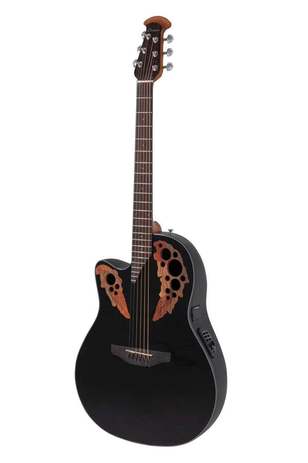 Elektro-Akoestische Gitaar Celebrity Elite Mid Cutaway Black