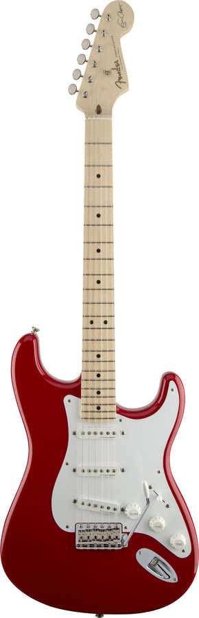 Stratocaster Signatuur Eric Clapton MN Torino-rood