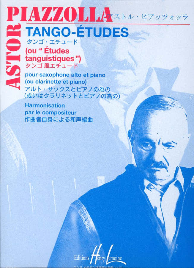 Piazzolla Astor - Tango - Etudes (6) - Saxofoon Piano
