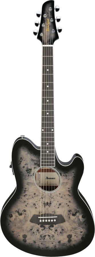 TCY10PABKB Talman Transparant bruin-zwarte burst