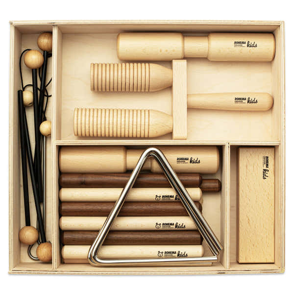 Rohema KIDS PERCUSSION SET - 12 INSTRUMENTS - 3+
