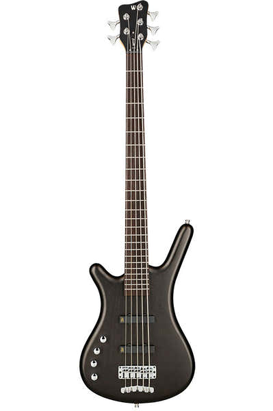 Warwick Bass Corvette Basic 5 LH Nirvana Zwart Satijn