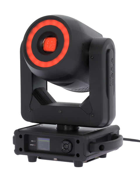 Algam Lighting MS150 - 150W spot moving head with RGB LED ring