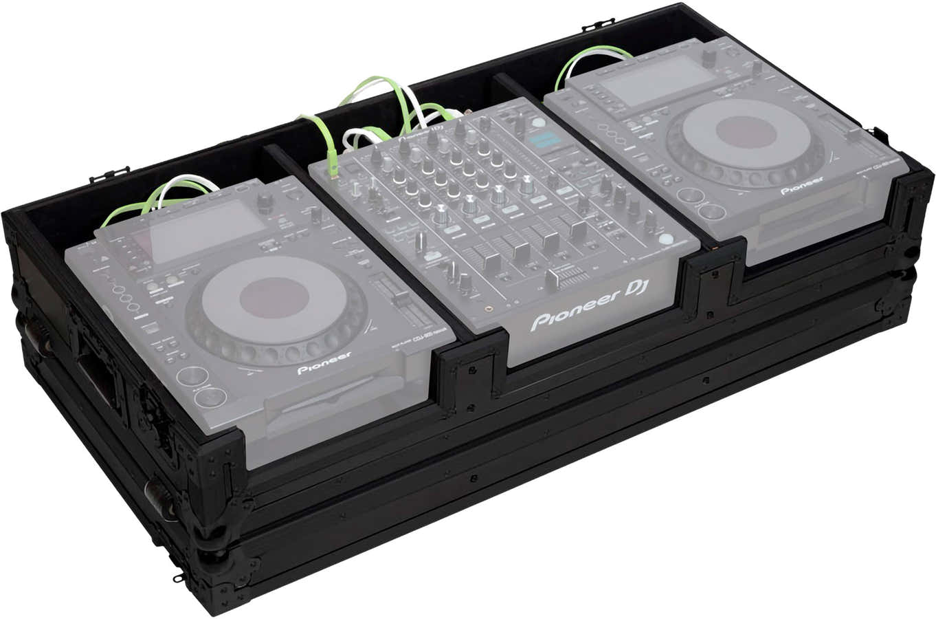 Flight DJ-console CDJ-2000NXS2 / DJM-900 Zwart