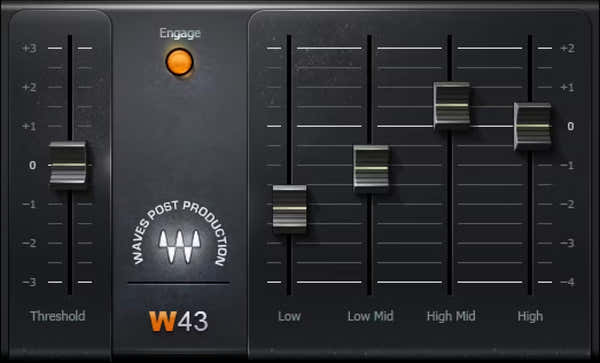 Waves W43 Plug-in voor ruisonderdrukking