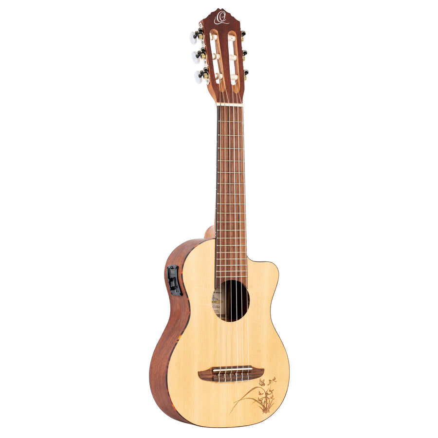 Guitalele CW van sparrenhout EQ