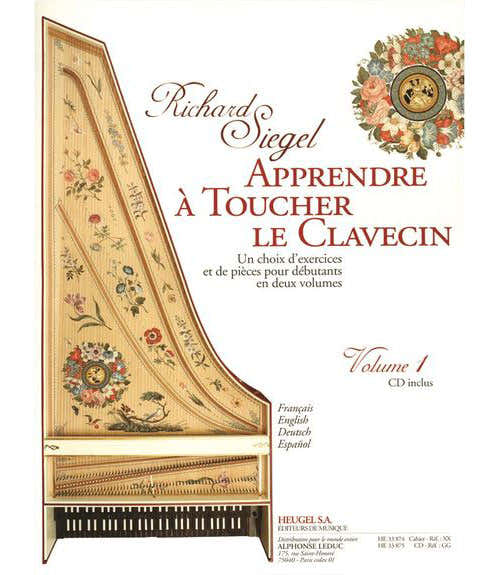 Siegel Richard - Klavecimbel leren spelen Vol.1 + CD