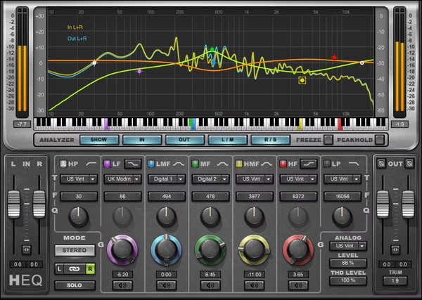 Waves H-EQ Hybride equalizer