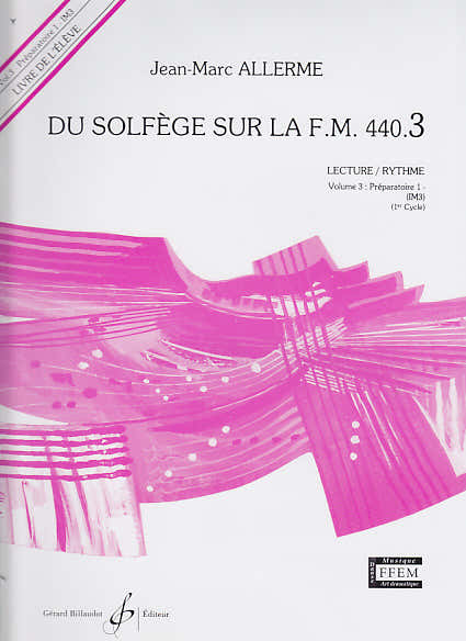 Du Solfège Sur La FM 440.3 Lezen En Ritme Leerling - Allerme