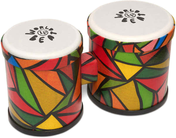 Latin Percussion Bongos World Beat LP7012 6 Inches & 8 Inches