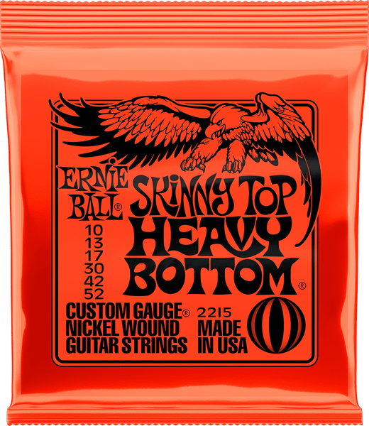 Ernie Ball 2215 Dunne hoge snaren dikke lage snaren 10-52