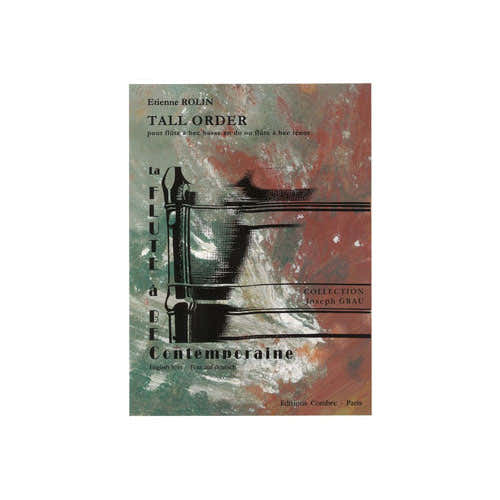 Rolin - Tall Order - Basblokfluit In C Of Tenor