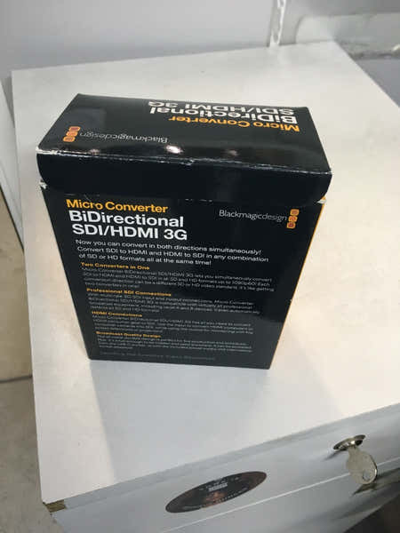 Blackmagic Design Micro Converter Bidirect SDI/HDMI 3G PSU - B Stock