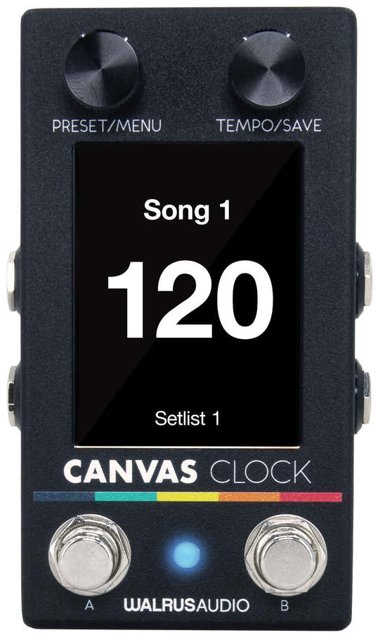 Canvas klok