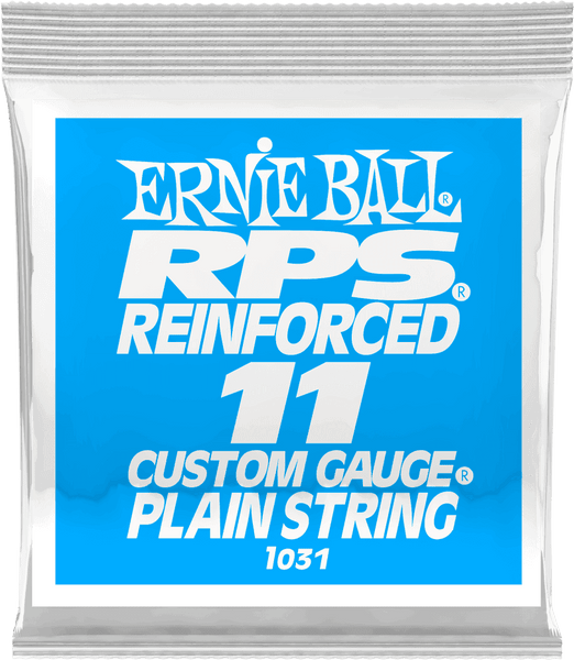 Ernie Ball .011 RPS REINFORCED PLAIN ELECTRIC GUITAR STRINGS