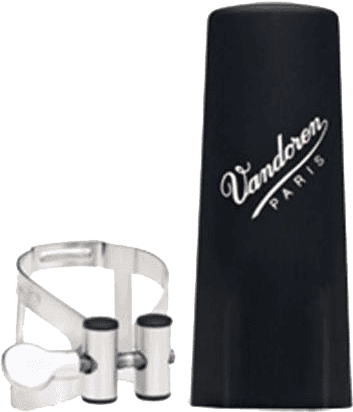 M/O PEWTER FINISH LIGATURE Bb WITH PLASTIC CAP - LC51PP