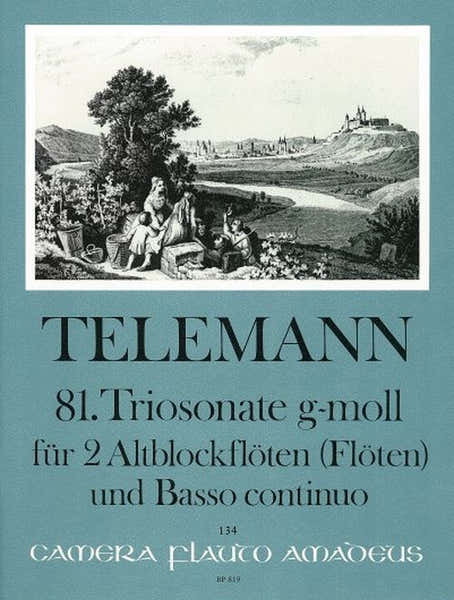 Amadeus Telemann G.P. - Triosonate In G-moll TWV 42:E11