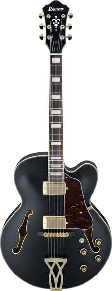 Ibanez AF75G-BKF Zwart mat Af Artcore