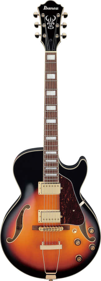 AG75G-BS Bruine Sunburst Ag Artcore