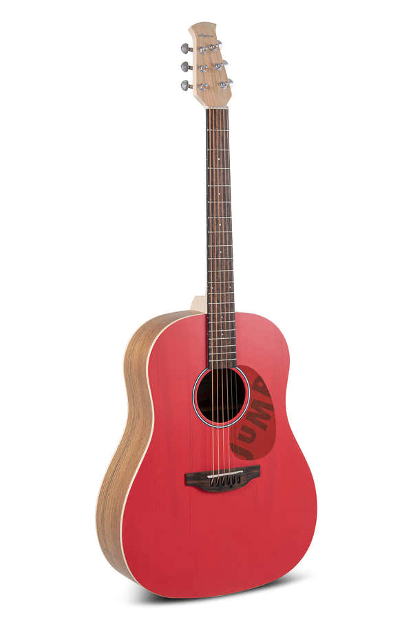 Akoestische Gitaar Jump Slope Shoulder Dreadnought Lipstick