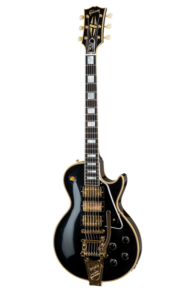 Les Paul Custom 1957 Heruitgave 3-elementen Bigsby VOS Ebbenhout CSHR