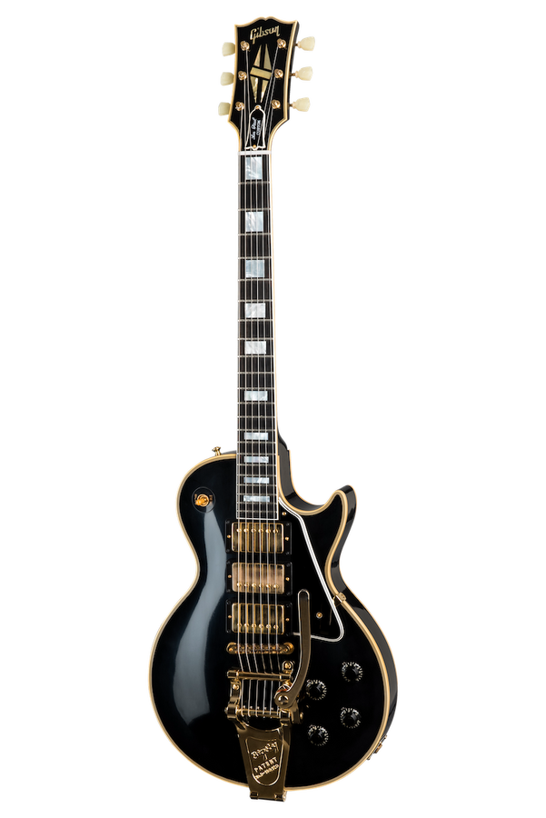 Les Paul Custom 1957 Heruitgave 3-elementen Bigsby VOS Ebbenhout CSHR