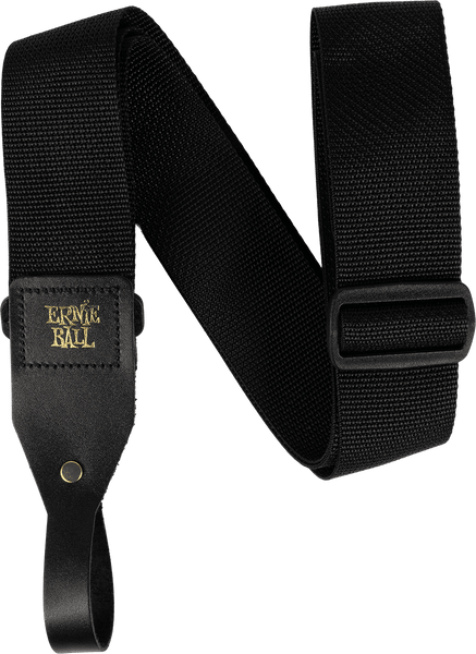 Ernie Ball BLACK PP STRAP FOR ACOUSTIC GUITAR