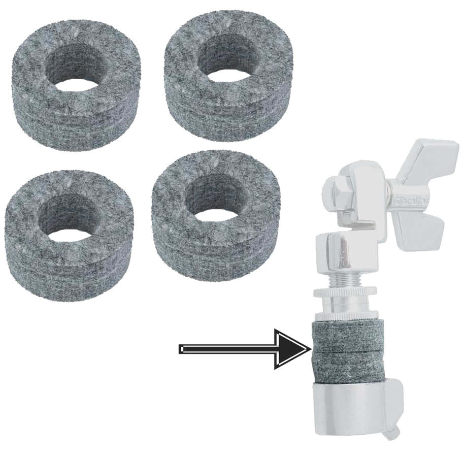 SC-CLF - HI-HAT CLUTCH FELTS - (4 PIECES)