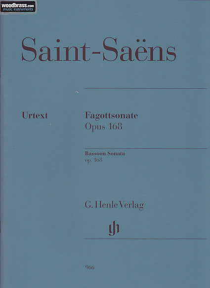 SAINT-saens C. - Fagotsonate Op. 168