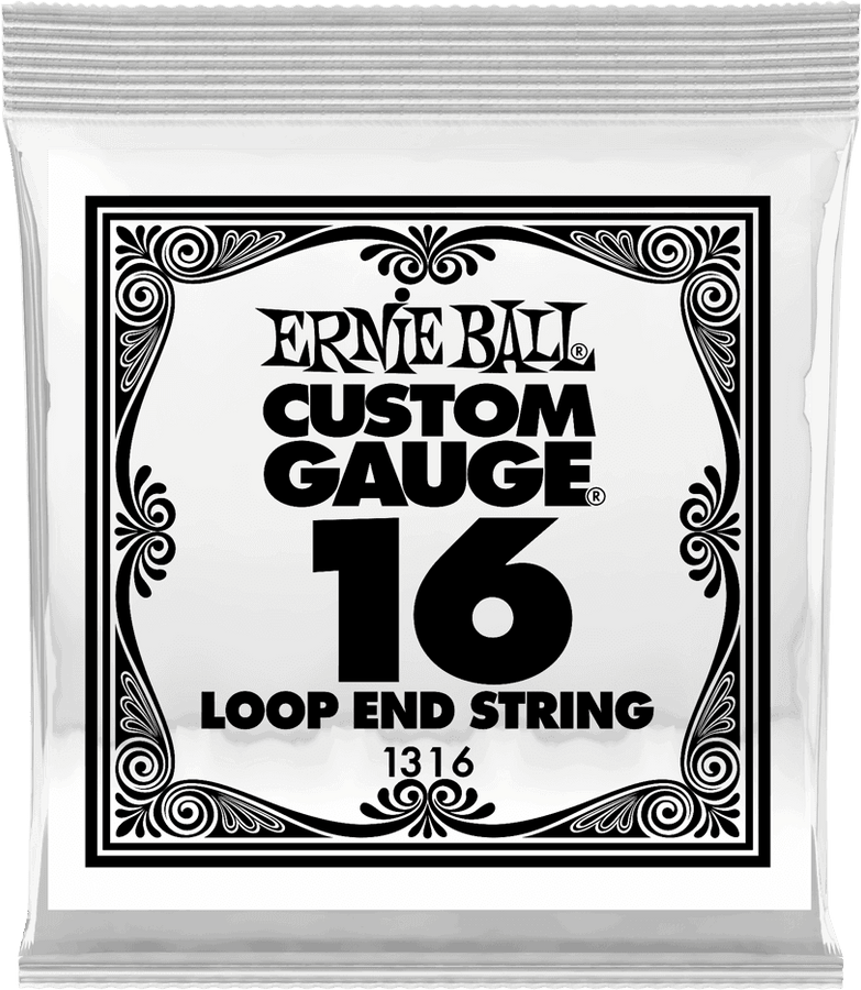 .016 LOOP END STAINLESS STEEL PLAIN BANJO OR MANDOLIN GUITAR STRINGS