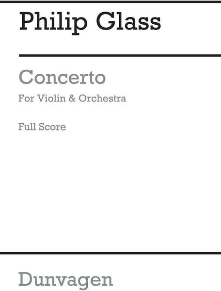 Dunvagen Violin Concerto