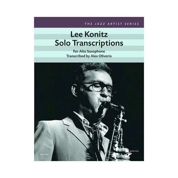 Advance Music Konitz Lee - Solo Transcriptions - Sax Alto