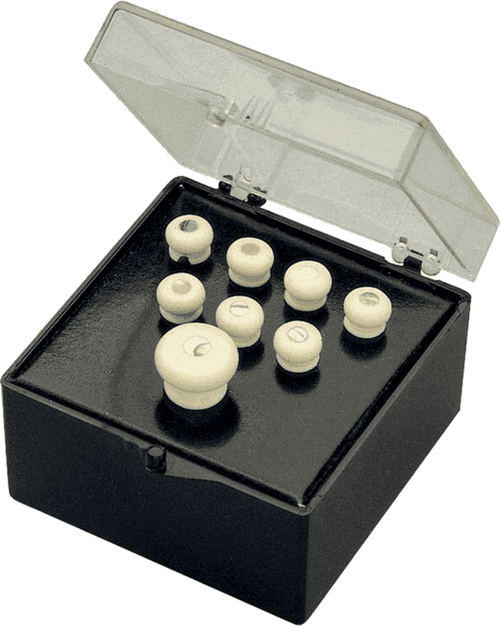 ACCESSORIES PARTS ACCESSORIES PINS WHITE PEARL DOT