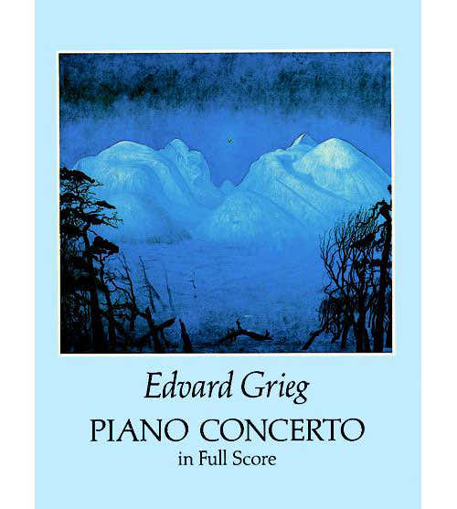 Dover Grieg Edvard - Piano Concerto In Full Score - Orchestra