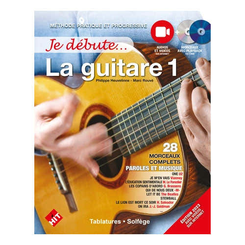 Hit Diffusion Je Débute La Guitare +DVD - Heuvelinne, Rouvé