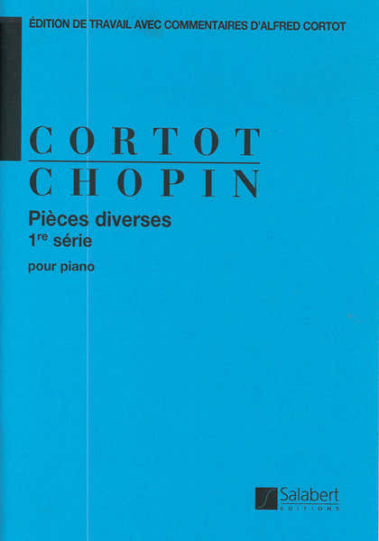 Salabert CHOPIN F. - PIECES DIVERSES OP 49 60 57 43 1RE SERIE - PIANO